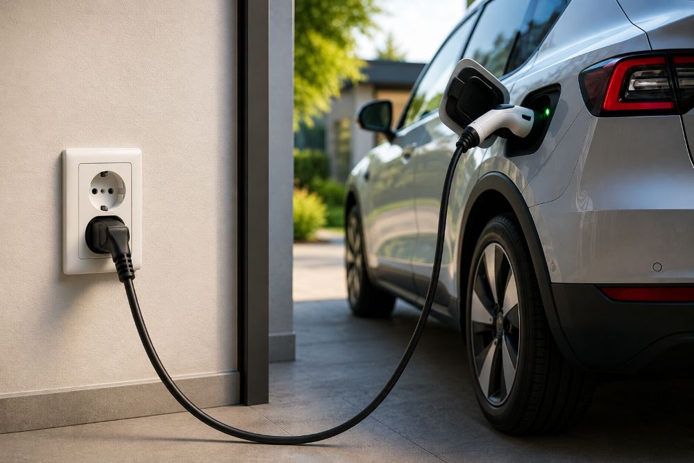 É Possível Carregar Carro Elétrico em Tomada Comum? Tudo que Você Precisa Saber